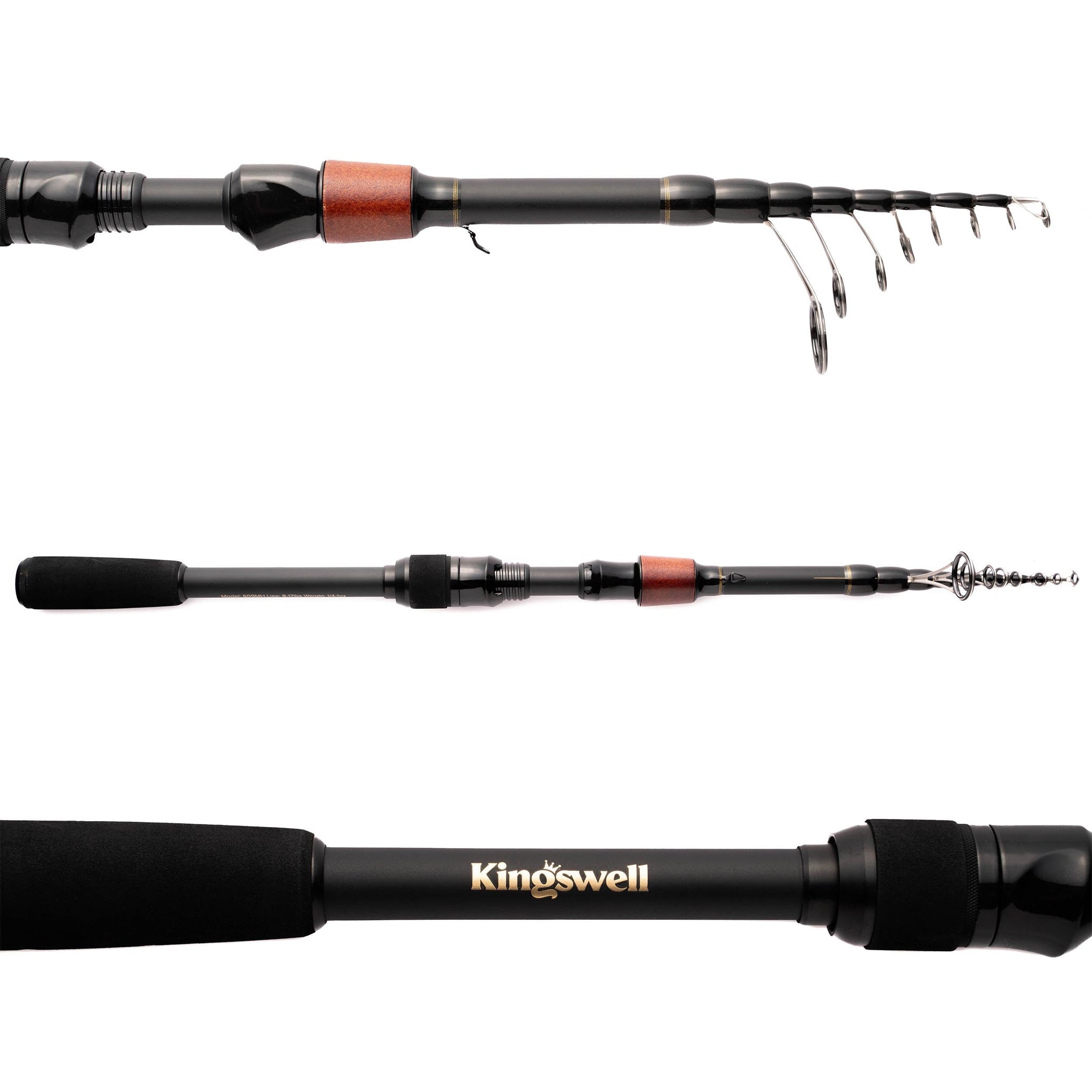 Kingswell 7'10 Telescopic Fishing Rod Only
